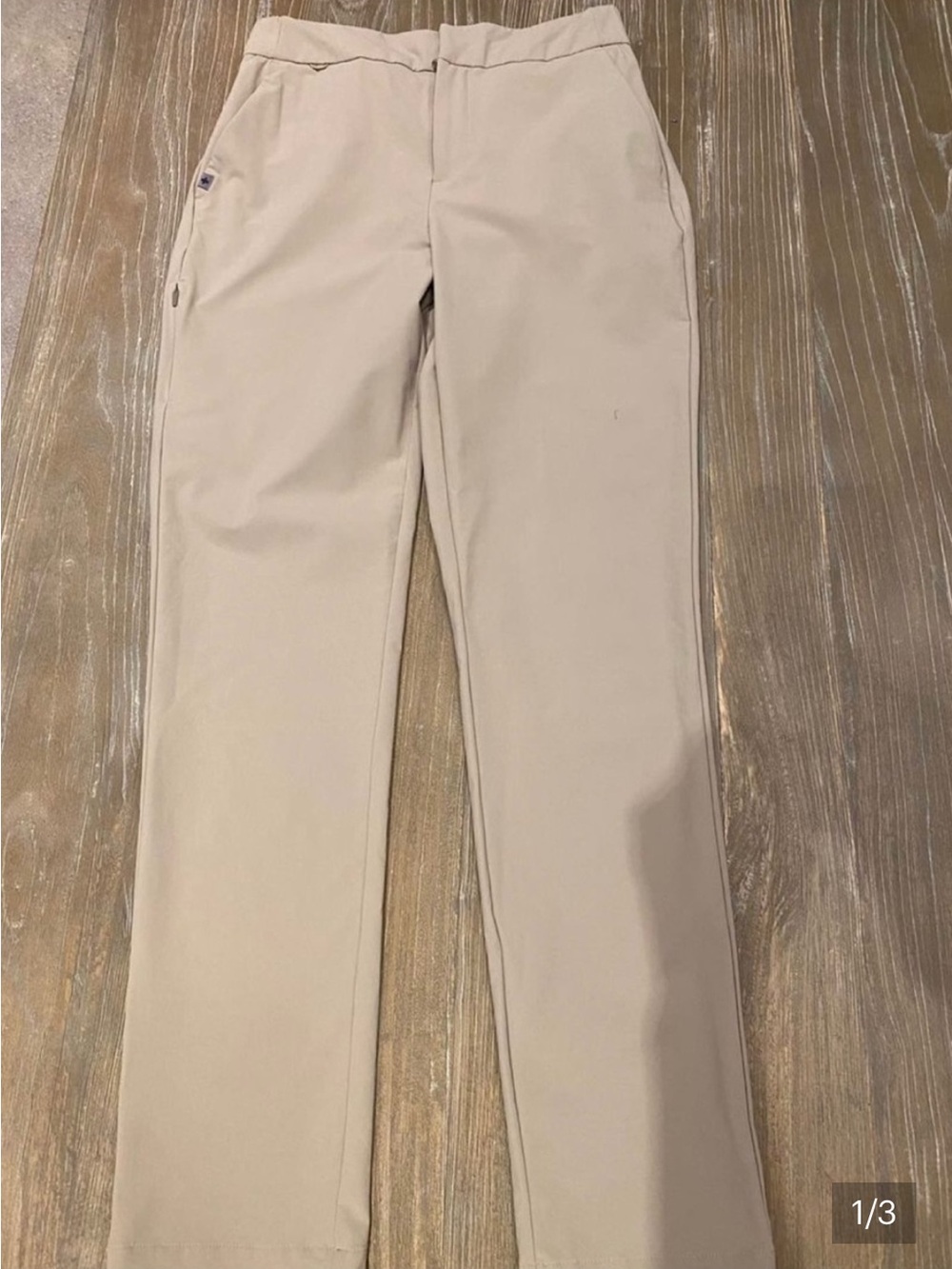 Figs Pants in Khaki Size Small Tall